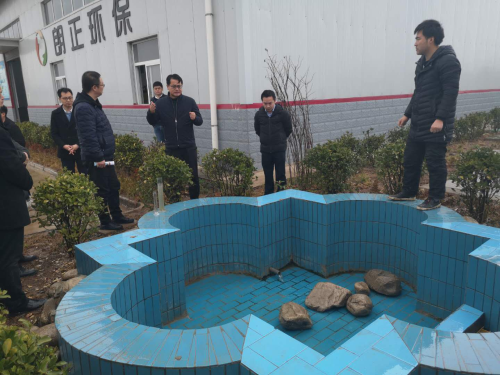 陜西省農(nóng)村地區(qū)MBBR技術(shù)處理后出水池